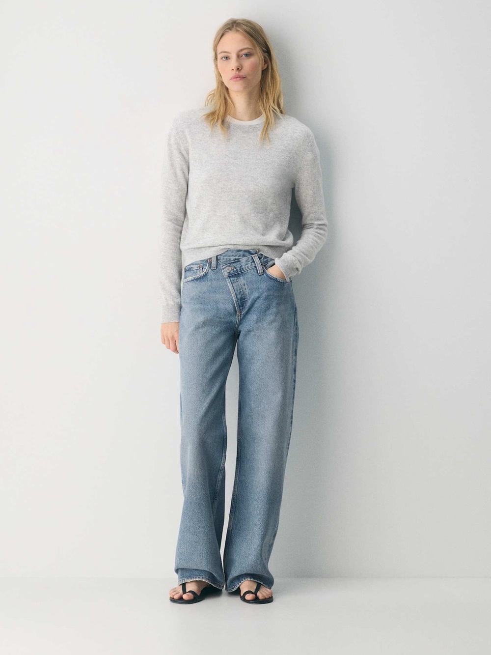 Aritzia AGOLDE Arc Criss Cross Jean
